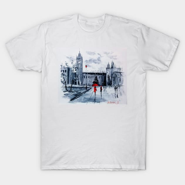 London T-Shirt by OLHADARCHUKART